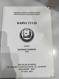 Tekhnik Afirmasi Positif untuk Menenangkan Diri Saat Panik