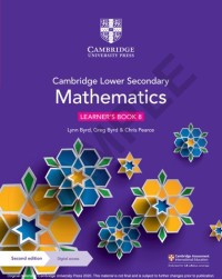 Cambridge Lower Secondary : Mathematics Learner's Book 8